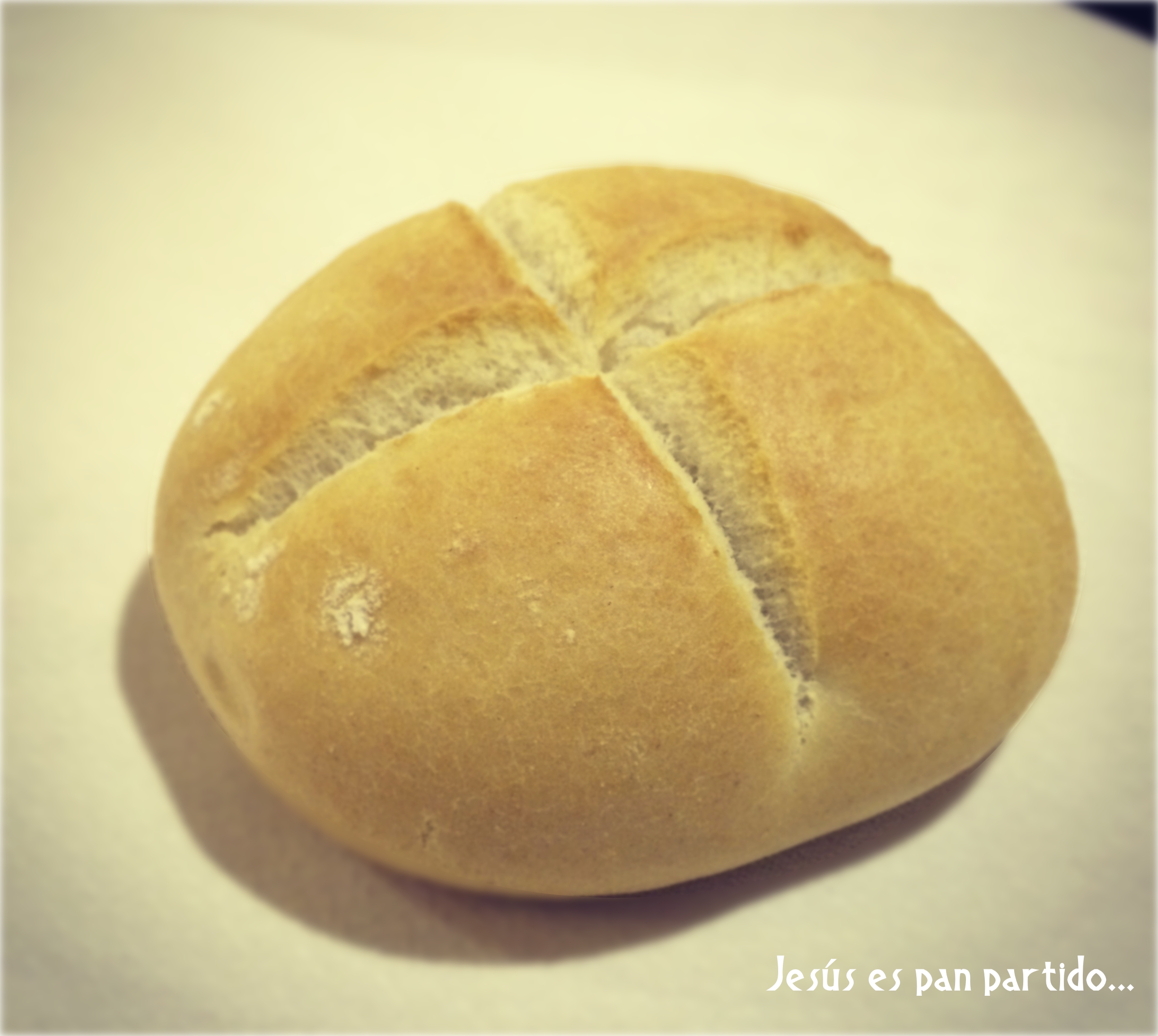Jesús es pan partido