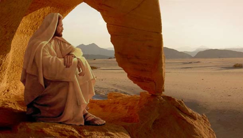 Jesús en el desierto 2