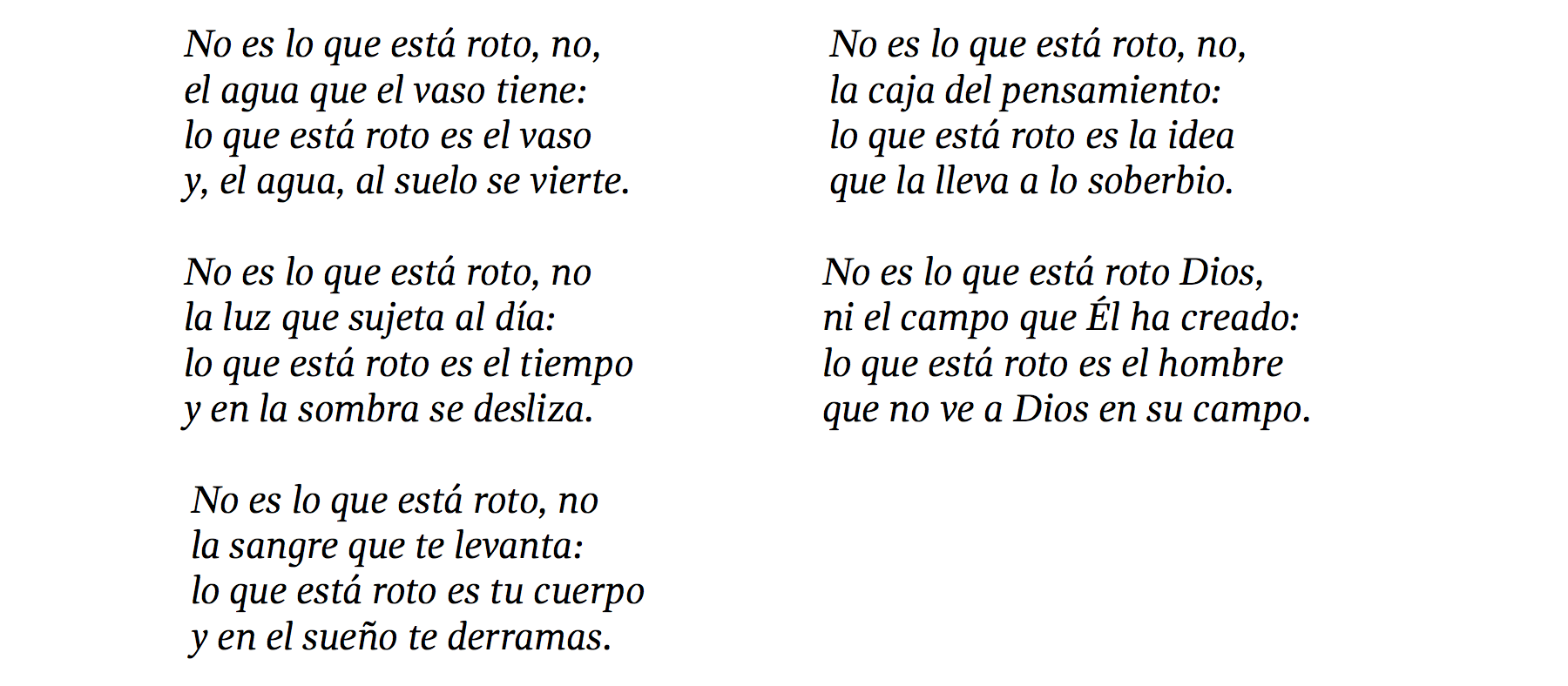 poema de Emilio Prados